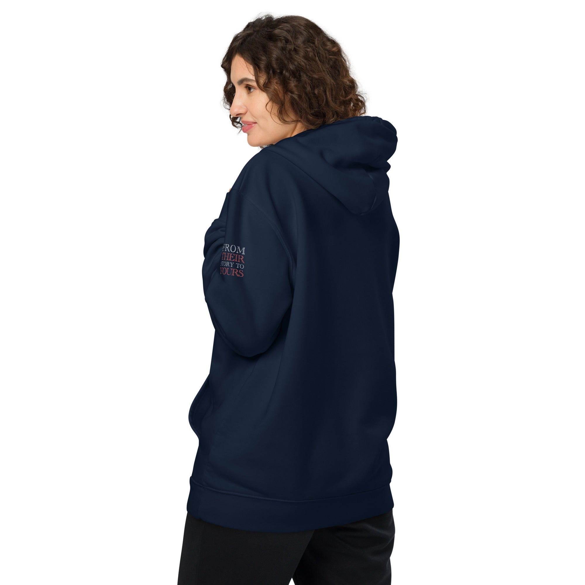 ‘Speak the Truth’ Unisex Essential Organic Cotton Hoodie | Navy