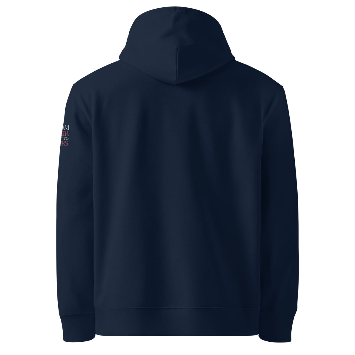 'A Good Laugh' Unisex Essential Organic Cotton Hoodie | Navy
