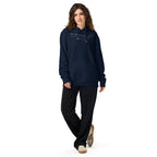 'Get to Know Him Better' Unisex Essential Organic Cotton Hoodie | Navy