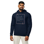 'A Good Laugh' Unisex Essential Organic Cotton Hoodie | Navy