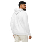 'Get to Know Him Better' Unisex Essential Organic Cotton Hoodie | White