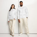 ‘Speak the Truth’ Unisex Essential Organic Cotton Hoodie | White