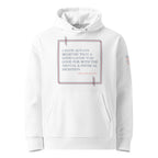 'A Good Laugh' Unisex Essential Organic Cotton Hoodie | White
