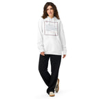 'A Good Laugh' Unisex Essential Organic Cotton Hoodie | White