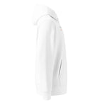 'Get to Know Him Better' Unisex Essential Organic Cotton Hoodie | White