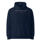 ‘Speak the Truth’ - Joseph | Unisex Essential Organic Cotton Hoodie | Navy