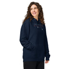 'Get to Know Him Better' - Lincoln |  Unisex Essential Organic Cotton Hoodie | Navy