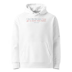 'Get to Know Him Better' - Lincoln | Unisex Essential Organic Cotton Hoodie | White