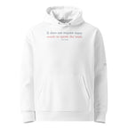‘Speak the Truth’ - Joseph | Unisex Essential Organic Cotton Hoodie | White