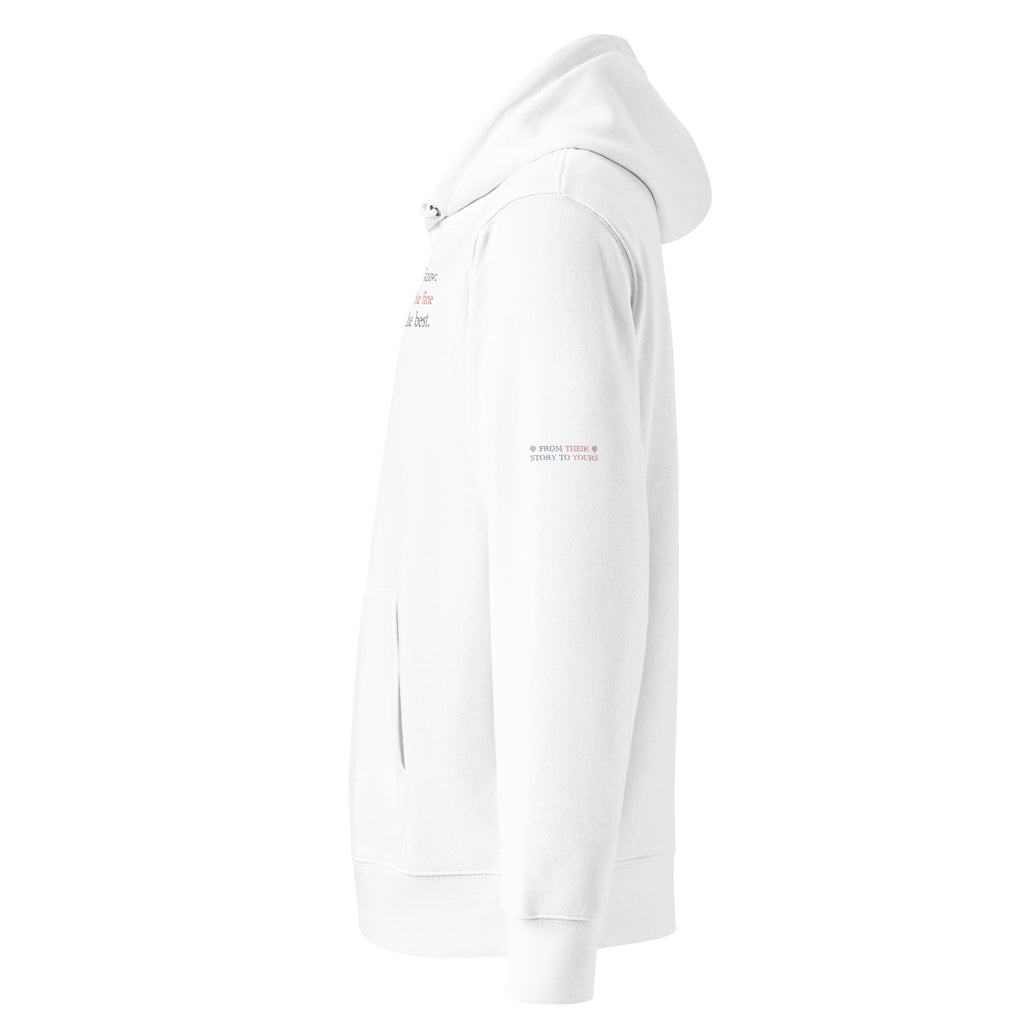 JYSK TIK…You’re the Best of the Best’ - Anonymous | Unisex Essential Organic Cotton Hoodie | White