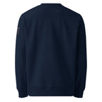 'A Good Laugh' Unisex Organic Cotton Blend Sweatshirt | Navy