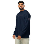 ‘Speak the Truth’ Unisex Organic Cotton Blend Sweatshirt | Navy