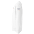 'Common Sense' Unisex Organic Cotton Blend Sweatshirt | White