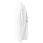 'A Good Laugh' Unisex Organic Cotton Blend Sweatshirt | White