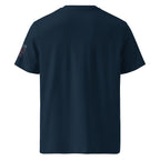 'Best of the Best' Unisex Organic Ribbed Neck Cotton T-Shirt | Navy