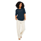 'Best of the Best' Unisex Organic Ribbed Neck Cotton T-Shirt | Navy