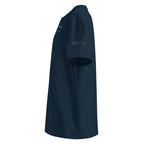 ‘Speak the Truth’ - Joseph | Unisex Organic Ribbed Neck Cotton T-Shirt | Navy