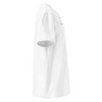 ‘JYSK TIK…You’re the Best of the Best’ - Anonymous | Unisex Organic Ribbed Neck Cotton T-Shirt | White