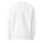 'Common Sense' Unisex Organic Cotton Blend Sweatshirt | White