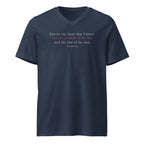 'Best of the Best' Unisex Short Sleeve V-Neck T-Shirt | Navy