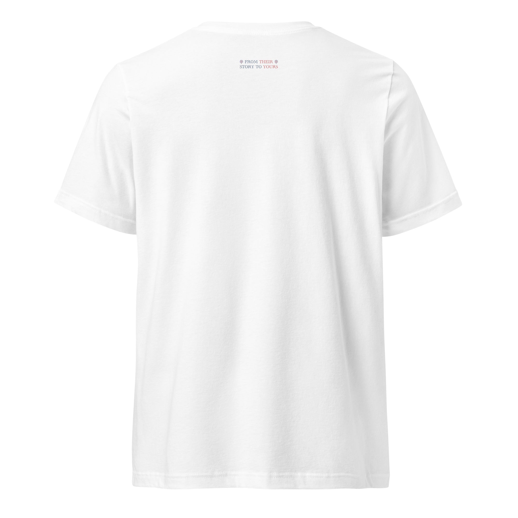'Get to Know Him Better' - Lincoln | Unisex Short Sleeve V-Neck T-Shirt | White