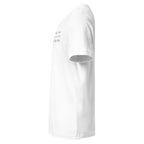 ‘JYSK TIK…You’re the Best of the Best’ - Anonymous | Unisex Short Sleeve V-Neck T-Shirt | White