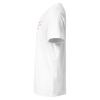 'Get to Know Him Better' Unisex Short Sleeve V-Neck T-Shirt | White
