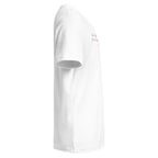 'Get to Know Him Better' - Lincoln | Unisex Short Sleeve V-Neck T-Shirt | White